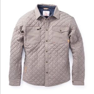 Western Rise Caribou Quilted Shirt Jacket